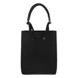 MONCLER Logo Tote Bag Men BLACK Handbags